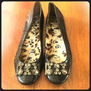 SAM EDELMAN Black Flats